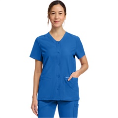 WW Originals Ultra Snap Front Scrub Top